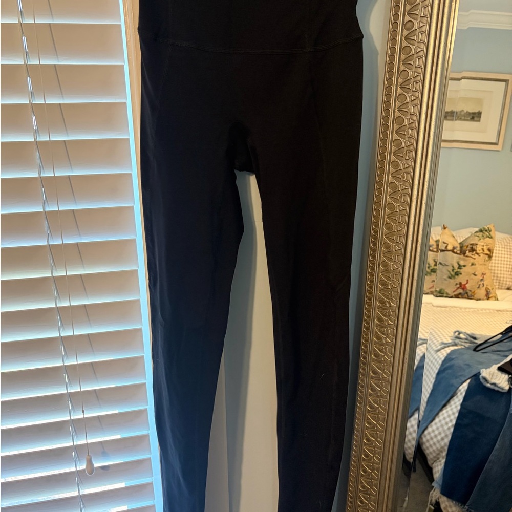 Black SPANX High-Rise compression Leggings - S